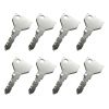Ignition Key 879480 8PCS For Yanmar For New Holland For John Deere For Kukje For Case