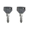 Ignition Key AM879480 2PCS for Yanmar for Cub Cadet for Branson for Kukje for John Deere