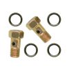 Fuel Overflow Valve 1417413047 2PCS with 4 Sealing Washer for Dodge