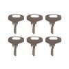 Ignition Keys 66711-55240-AM 6PCS For Broce For Kubota For Gehl For Komatsu For Ingersoll Rand for Cub Cadet
