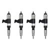 4 PCS Common Rail Injector 095000-6310 for John Deere 