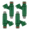 4Pcs Fuel Injectors 6S5-13761-00-00 for Yamaha 
