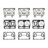 Lower Engine Gasket Set 4025068 for Cummins 