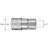 Connect Coupler Plug FFH08 for Caterpillar for Bobcat for Volvo for New Holland for Case