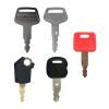 Ignition Keys 5Pcs for Caterpillar for John Deere for Komatsu for Kato