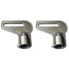 2pc Starter Switch Ignition Key for SANY