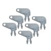 6PCS Heavy Equipment Master Disconnect Key 8H-5306 Compatible with Caterpillar Wheel Loader 916 924F 924G 924GZ 924H 924HZ 924K 928G 928HZ 