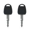 2PCS Ignition Keys F900 For Bobcat For Doosan For Daewoo For Terex
