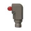 Female Right Angle Coupler 1/2 Body 3/4 UNF/ORB Thread 7246792 for Bobcat