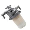 Fuel Filter Assy YM129612-55620 Compatible with Komatsu Skid Steer Loaders SK714-5 SK820-5 SK818-5 SK714-5