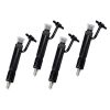 Fuel Injectors 729004-53101 4PCS for Yanmar for John Deere