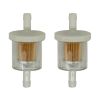 2PCS Inline Fuel Filters 49019-0014 for Kawasaki