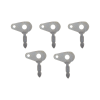 5PCS Ignition Key T250 Compatible With Case Tractor 770 780 880 885 990 995 996 1190 1194 1200 1210 1212 1290 1290 1390 1394 