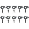 10 PCS Ignition Key T250 For Case For Massey Ferguson