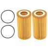 2PCS Oil filter Element and Seal 8692305 For Volvo