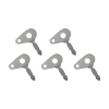 5PCS Ignition Key T250 Compatible With Case Tractor 770 780 880 885 990 995 996 1190 1194 1200 1210 1212 1290 1290 1390 1394 
