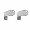 Ignition Key 2PCS 8-94402498 For Mitsubishi For Morooka For Isuzu For TCM For Bomag For Kobelco For Nissan