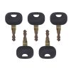 Ignition Keys 940451 5Pcs for Bobcat for Bomag for Caterpillar for Dynapac for Gehl for Hamm for NH for Skytrak for Volvo for Jcb for Moxy Terex