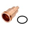 6 PCS Injector Sleeve Tube Copper 3183368 For Volvo For Mack