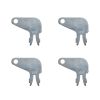 Ignition keys 4 PCS 8H5306 For Caterpillar
