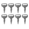 8Pcs Ignition Keys 3691975190 For Kubota