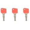 3 PCS Ignition Keys 26906870 For Komatsu For Jungheinrich