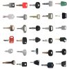 30 PCS Ignition Key KEY00-GB01A For Volvo For Doosan For JCB For John Deere For Hitachi For Case For Caterpillar For Kubota For Komatsu For Hyster 