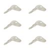 6Pcs Ignition Keys 3241232412 for Kubota for Mahindra for Cub Cadet for Case