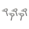5PCS Ignition Key T250 Compatible With Case Tractor 770 780 880 885 990 995 996 1190 1194 1200 1210 1212 1290 1290 1390 1394 