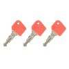 3 PCS Ignition Keys 26906870 For Komatsu For Jungheinrich