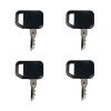 4Pcs Switch Ignition Keys AM131841 For John Deere