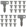 50Pcs Golf Cart Ignition Key ELI80-0194 for Club Car