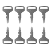 8Pcs Ignition Keys 3691975190 For Kubota