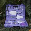 Candotool factory wholesale 10pcs set printing gardening tool garden tool set