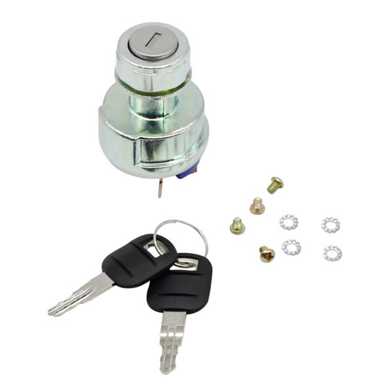 Ignition Switch 4 Wire With 2 Keys 9G7641 For Caterpillar