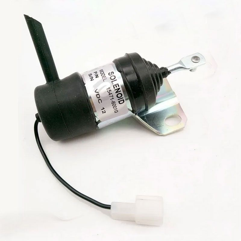 Fuel Shutdown Solenoid 1547160010 For Kubota For Denso