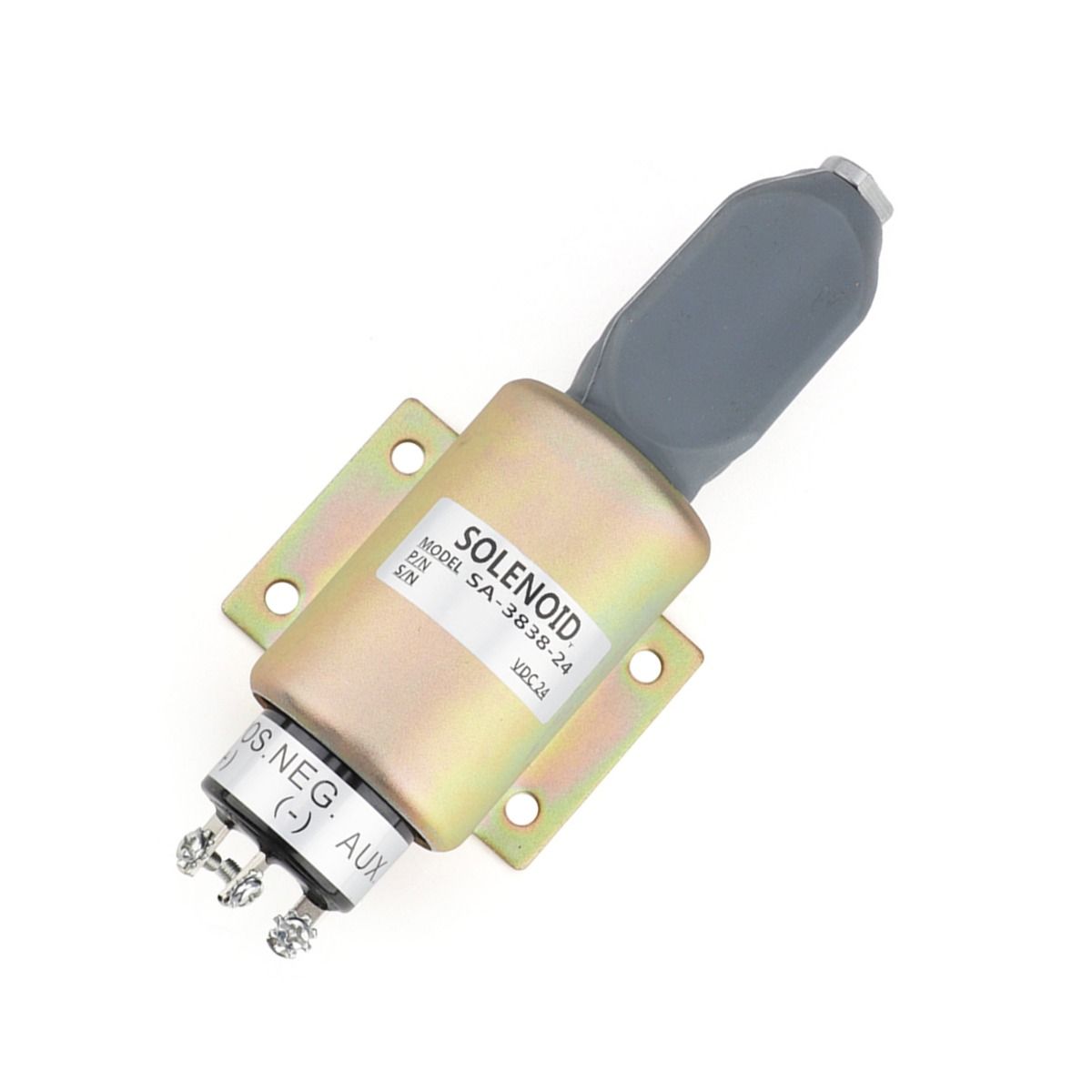 Fuel Cut Off Solenoid SA383824 24V for Cummins for Woodward