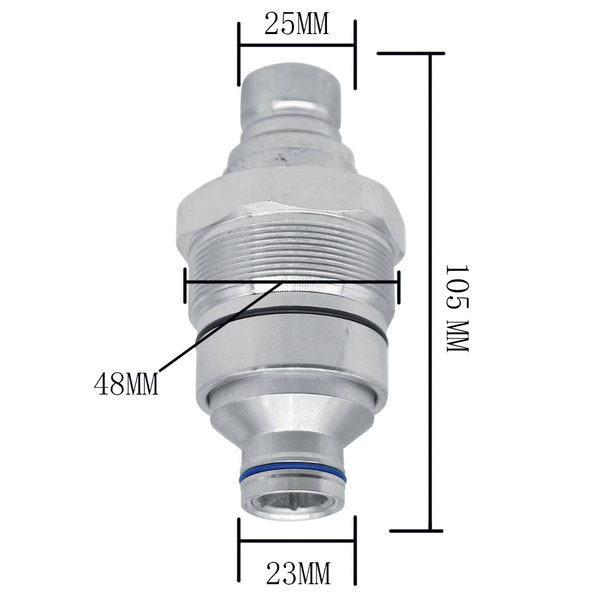 Hydraulic Quick Connect Coupler AT406474 for John Deere