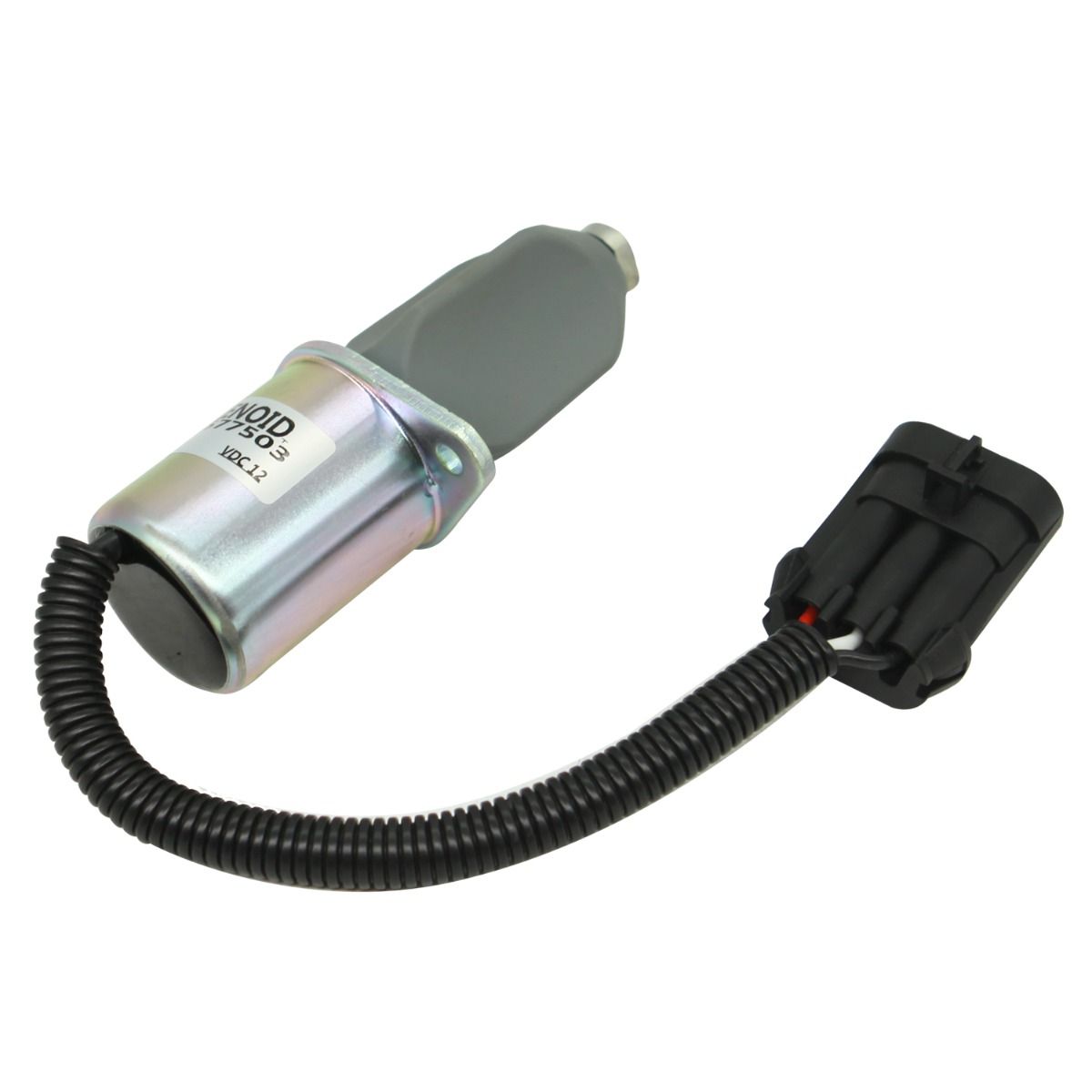 Fuel Cut Off Solenoid 7136559 12V for Bobcat