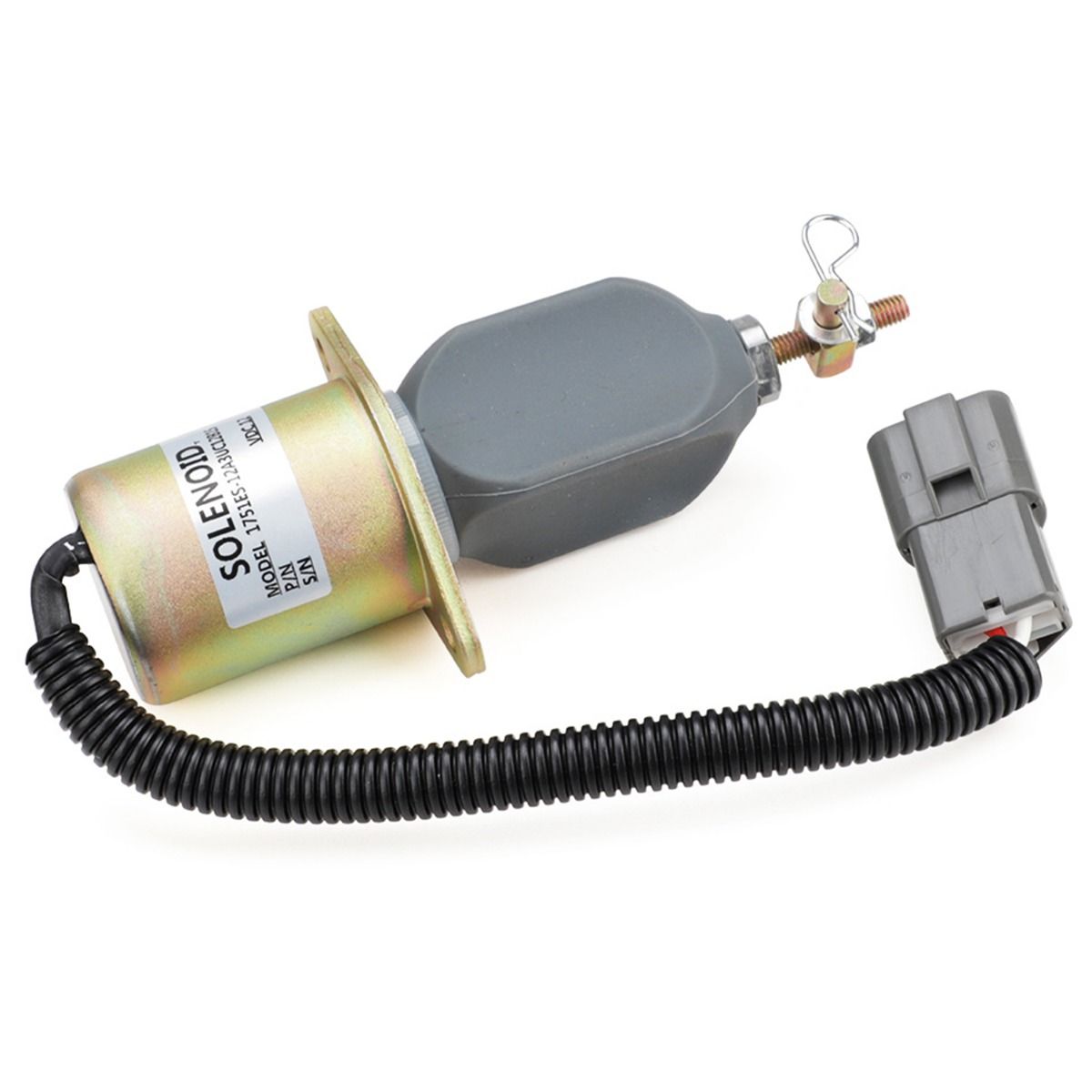 24V Fuel Shut Off Solenoid 3991196 For Cummins Liebherr