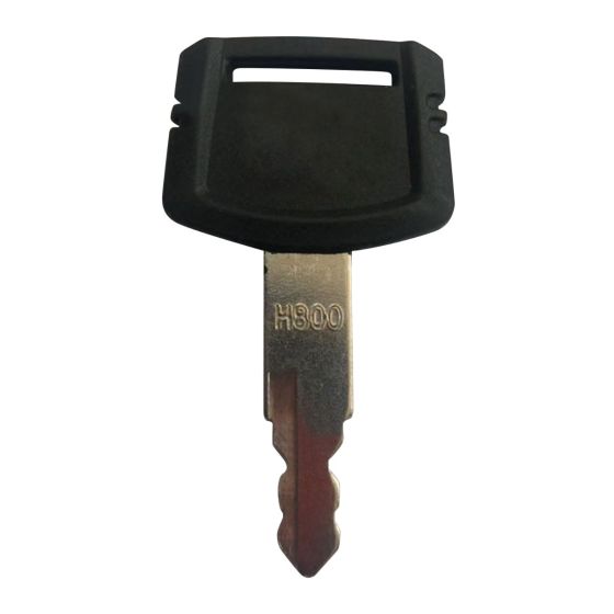 Ignition Key 4453488 For Hitachi