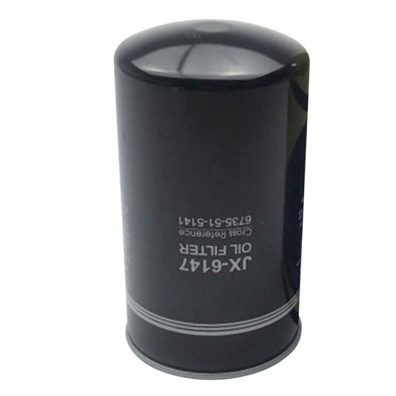 Oil Filter 6735-51-5141 Compatible with Komatsu Excavator JV100WA-2T CD60R-1B 830 830B D41P-6K CD60R-1A WA150-3-SN PC200-6 PC210-6 PC210-6D PC210LC-6 PC220-6 PC230-6 PC250-6