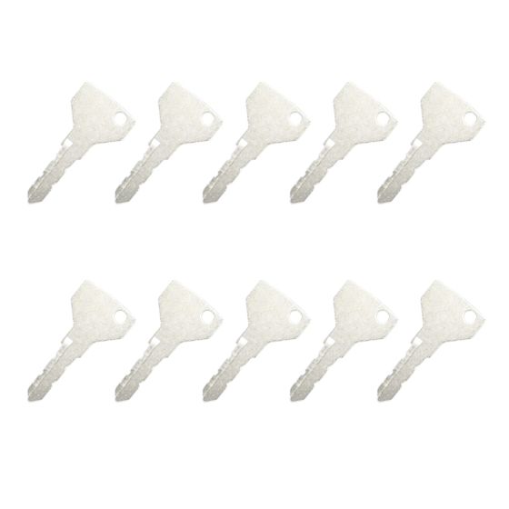 10Pcs Ignition Key 879480 Compatible with Case IH