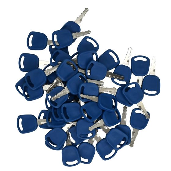 50Pc Ignition Keys 14601 Compatible With Case IH Maxxum 100 Maxxum 110 Maxxum 115 Puma 115 Puma 125 Puma 130