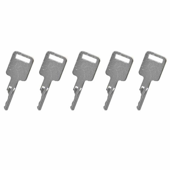 5Pcs Ignition Keys D250 Compatible with Case Skid Steer Loader 1840 1845C 40XT 60XT 70XT 75XT 85XT 90XT 95XT