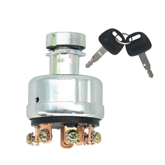 Key Ignition Switch 4186745 For Hitachi 