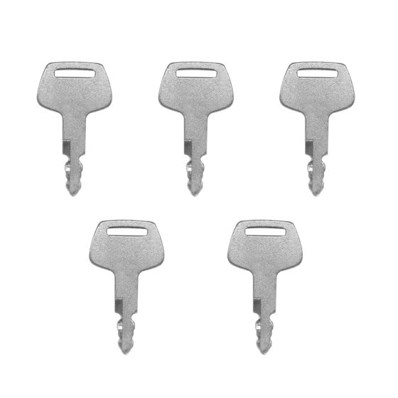 Ignition Keys 5Pcs HD62 For Bobcat For Hitachi For Nogano For Sunward For Thomas