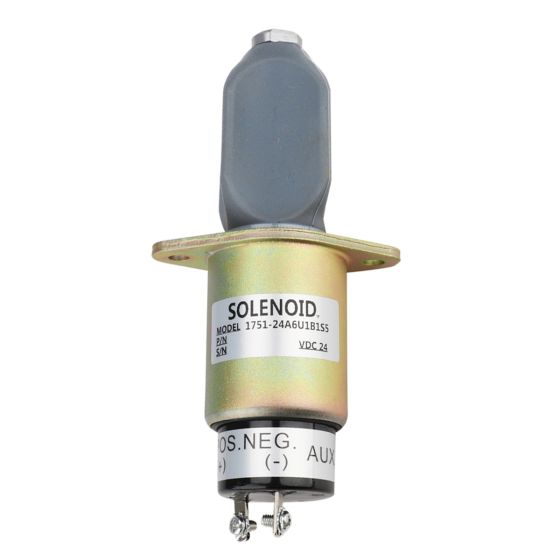 Fuel Cut Down Solenoid 175124A6U1B1S5A 24V For Kubota For Cummins For Onan