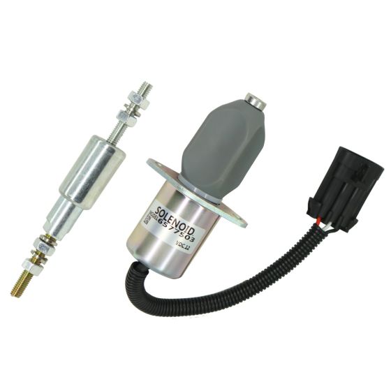 Fuel Cut Off Solenoid 7136559 12V for Bobcat