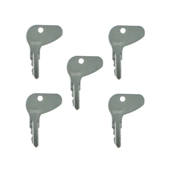 Ignition Key MA-10253507100 5PCS For Mahindra For Kubota For Case